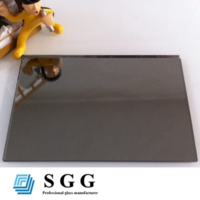 High quality & nice price Reflective Dark Grey Glass