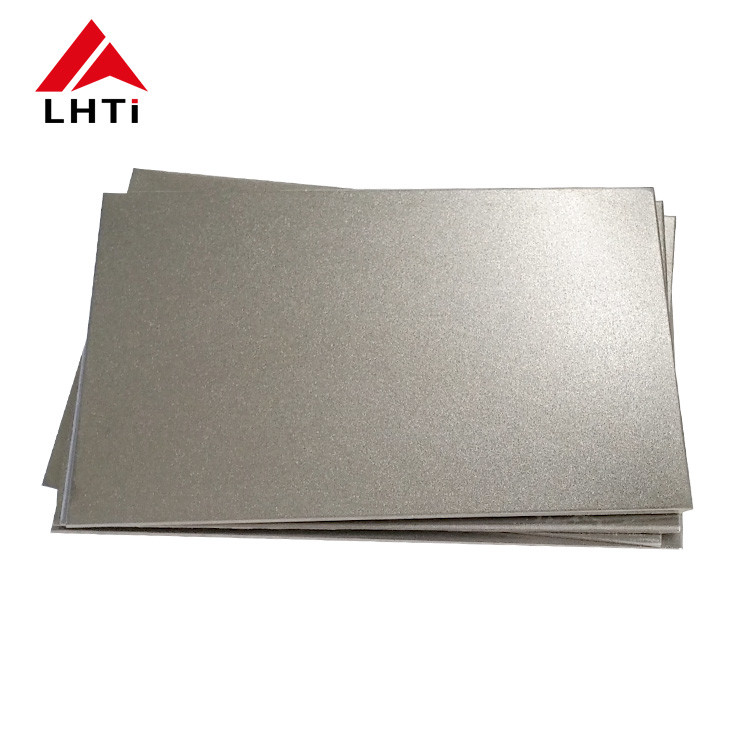 Excellent ASTM B265 Silver Titanium Alloy Plate Titanium Sheet 25000 PSI Yield Strength 0.5-6mm