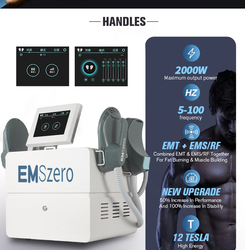 RF Muscle Sculptinging Machine Fat Burning Muscle Building Body Shaping Device