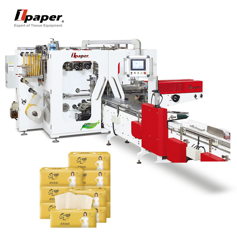 3500 kg Air Consumption 200-260L/min Full Automatic Facial Tissue Machine for Market