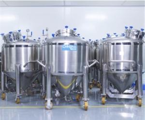 China 300L Vertical Stainless Steel Oil Storage Tank For Food Cosmetic wholesale