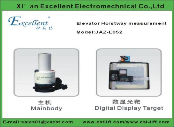 Elevator parts and components of shaft measuring rail mounting localizer made in