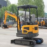 CUMMINS Engine Mini 2200kg Crawler Excavator For Construction