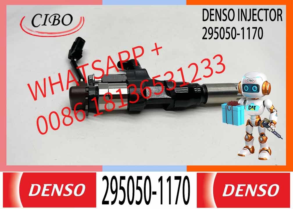 Diesel Fuel Injector 23670-E0030 23670-E0031 295050-1170 For Hino J08E