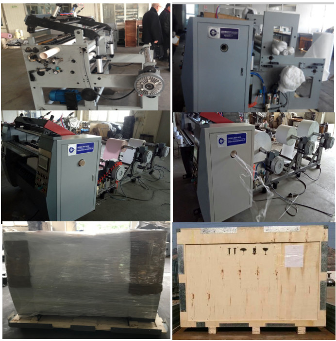 POS ATM ROLL THERMAL PAPER Slitting Machine 800mm Automatic Paper Converting Machine