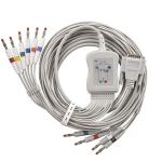 Tens Electrodos ECG Cable With Customization Options TPU Sheath Medical