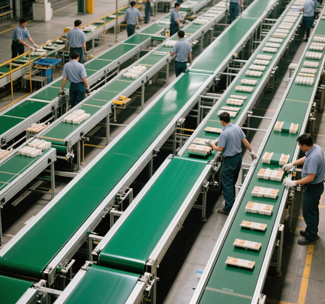 Energy-saving belt conveyor line production line - Green production, cost reduction and efficiency improvement