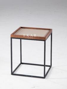 China Living Room Modern Stainless Steel Coffee Side Table wholesale