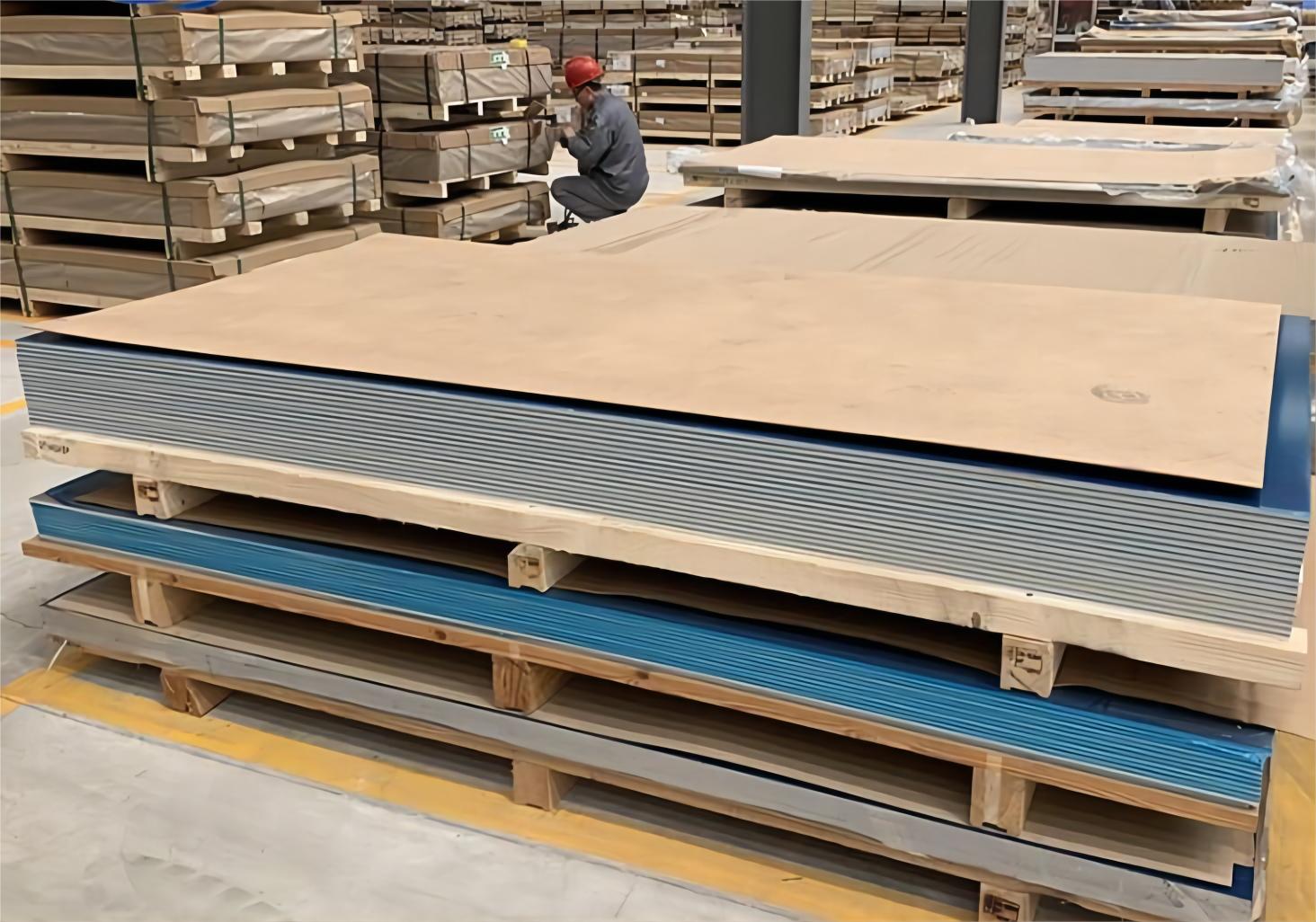 5083 6061 5252 Aluminized Sheet 5mm 10mm 20mm Thickness 100mm 200mm 500mm Width