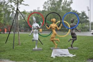 China outdoor metal sculpture wholesale