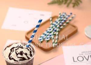 China FDA Approved Eco Friendly Paper Drinking Straws Paper Cocktail Straws wholesale