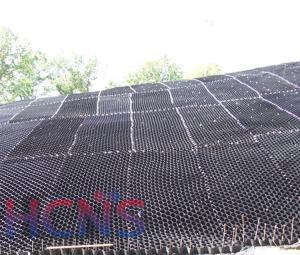 China Plastic HDPE Black Gravel Grid Stabilizer Drive 445mm ASTM Standard wholesale