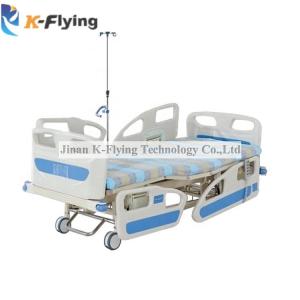 China Adjustable ABS Electric Nursing Bed , 2180mm Hospital ICU Bed wholesale