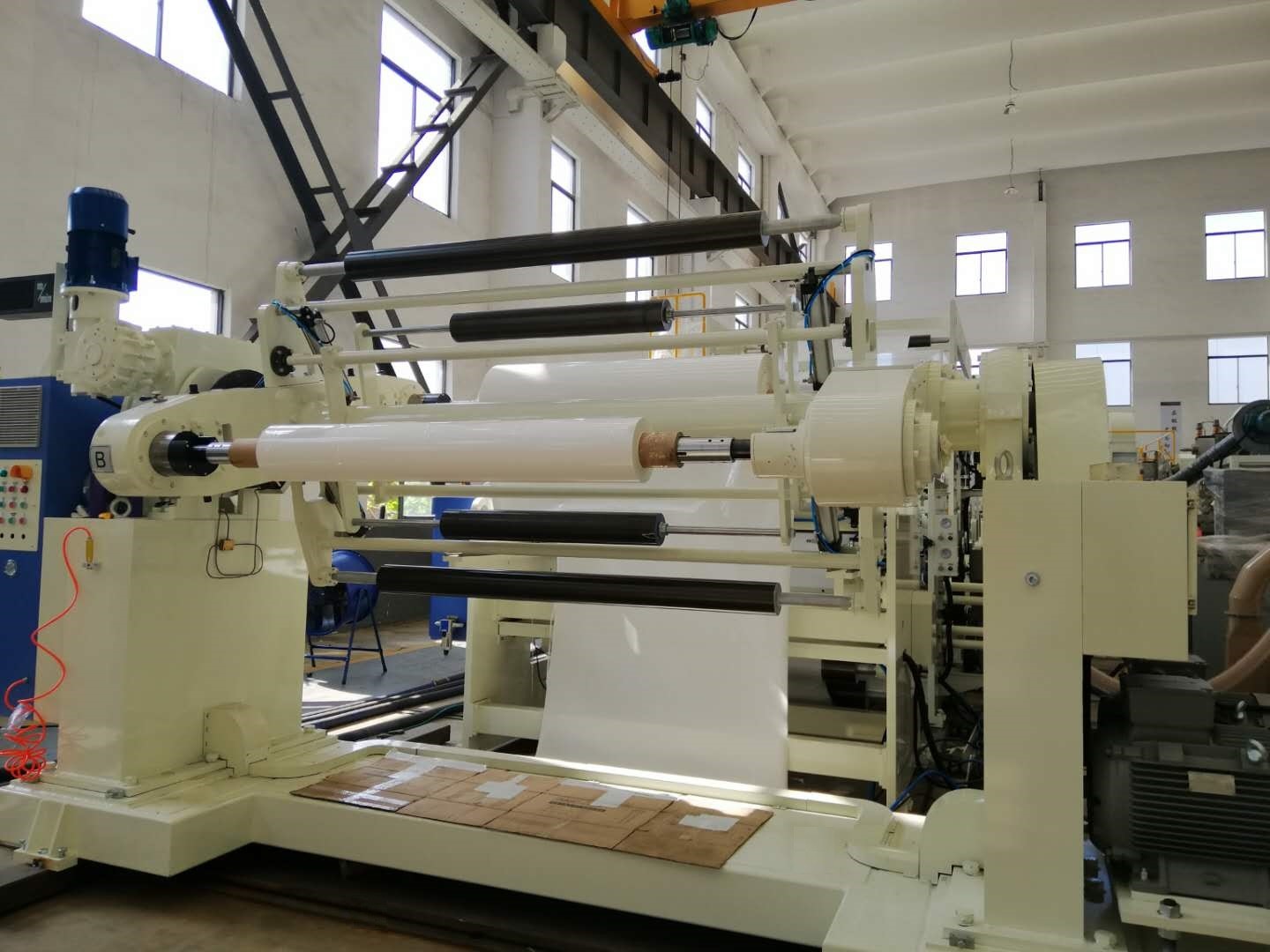 PE EVA Coating PET 1550mm Double Sided Film Laminating Machine
