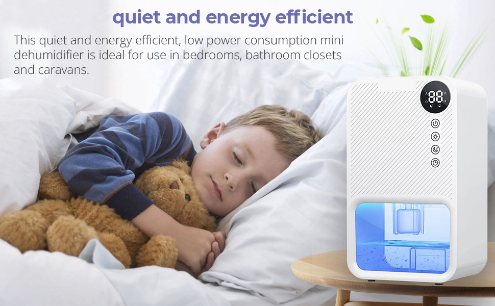Intelligent Visible Dehumidifier for Moisture-Proof and Bedroom Drying in Small Spaces