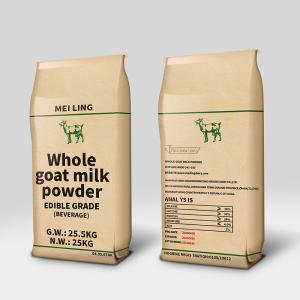 China Food Additive Raw Goat Milk Powder 42% Protein No flavours wholesale