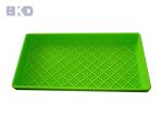 100% Melamine Square Divided Plastic Plates Heat Resistant