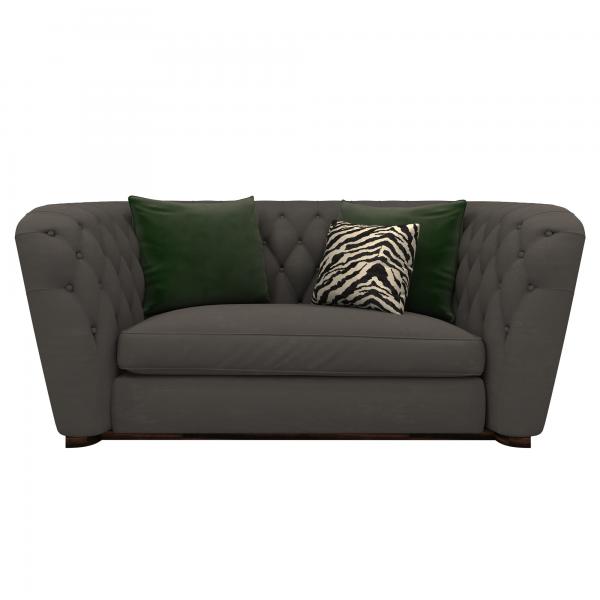Villa house Lobby furniture of 1+2+3 seat Sofa in fabric Upholstered seating sofa furinture