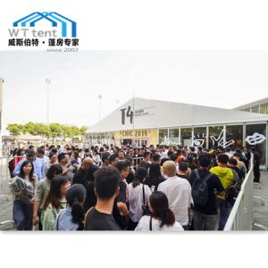 China 3000sqm Beautiful Outdoor Exhibition Tents , UV Resistant Car Show Canopy wholesale