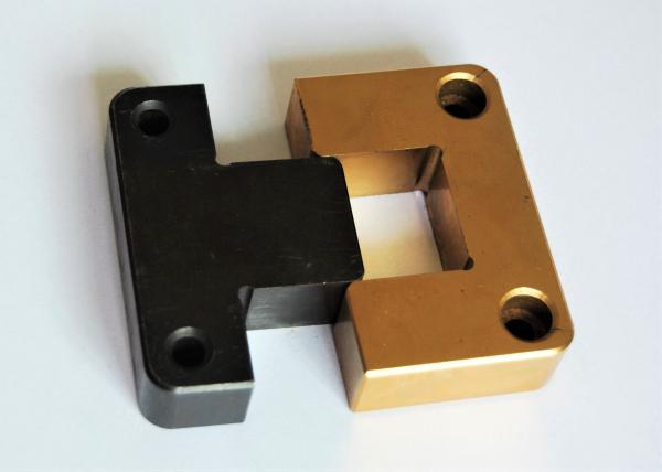Quality TiN Square Mold Interlocks , Oxide Black Taper Interlock Mold Parts for sale