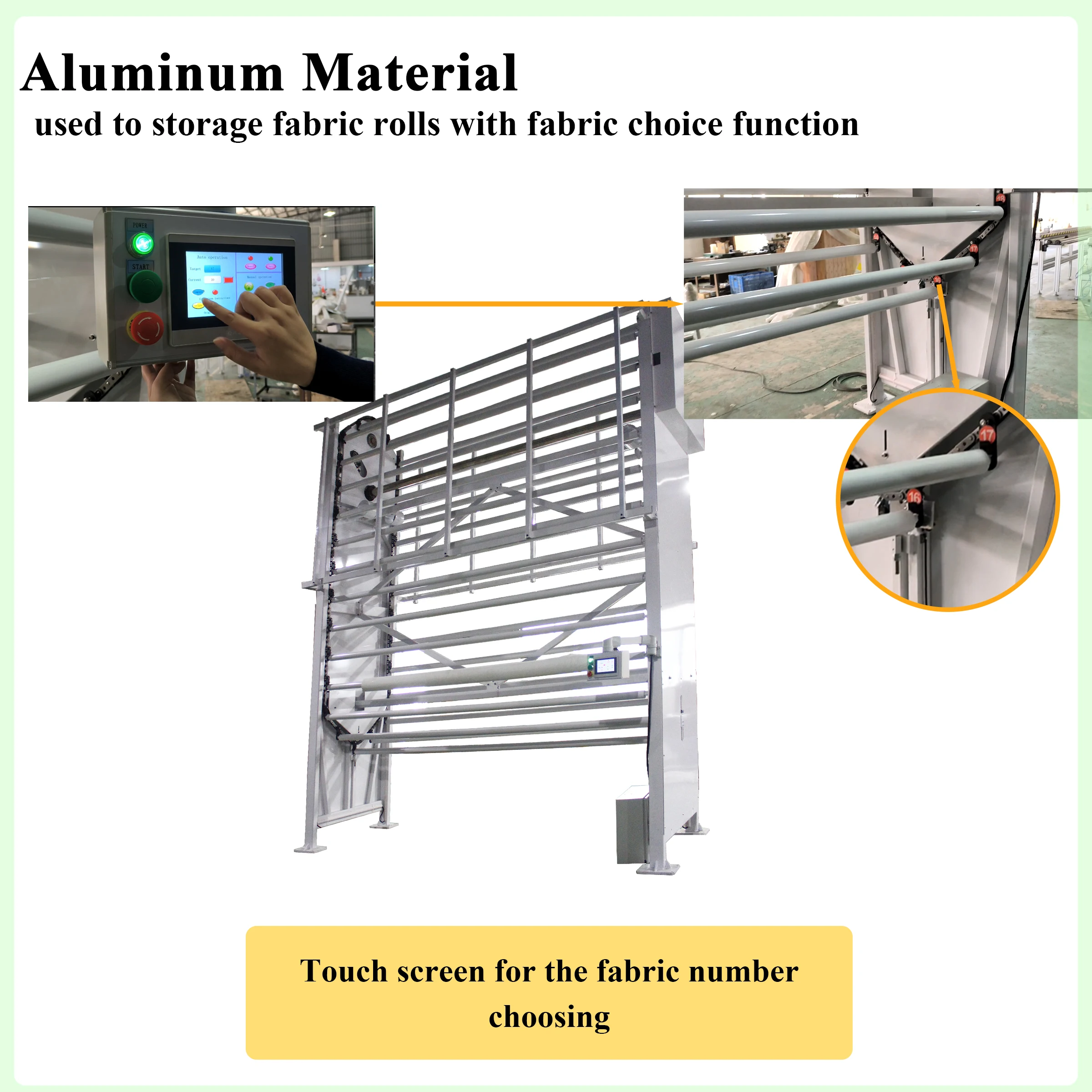 Roller Blind Fabric Storage