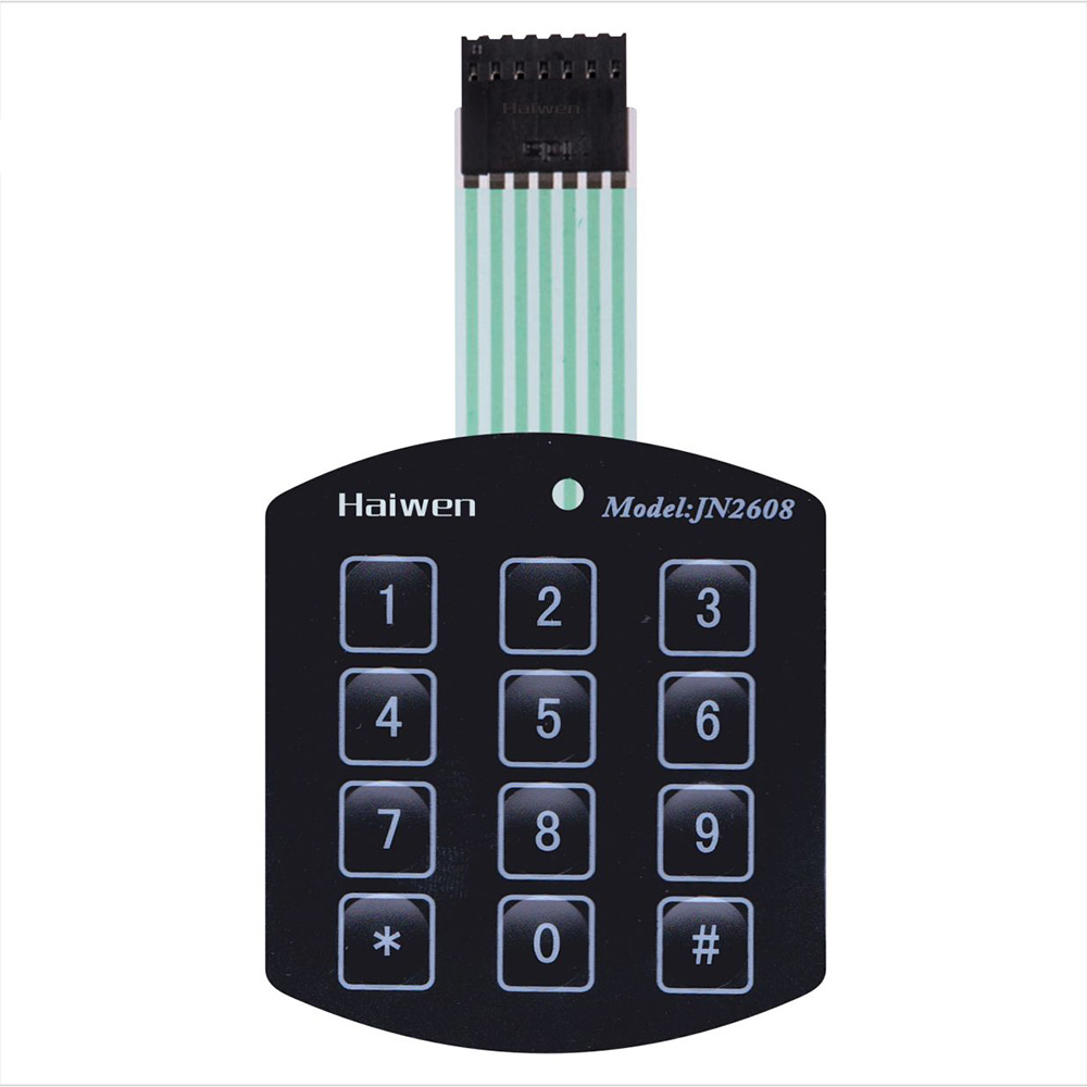 Poly Dome PET Circuit Membrane Switch Customized Silver Paste