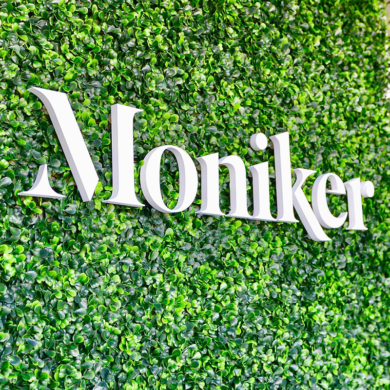 Acrylic 3D LED Letter Signage Input AC 100V-240V For Indoor Background Wall