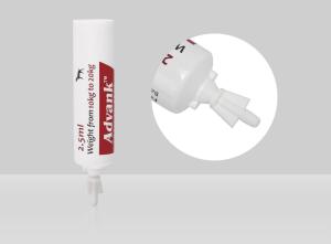 China Multifunctional PE Custom Cosmetic Tubes D19mm One Off Twist wholesale