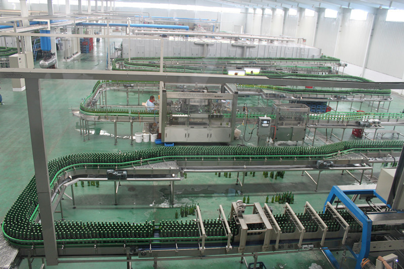 Electric Brewery Production Line Automatic Bottle Rinsing Filling And Capping Machine