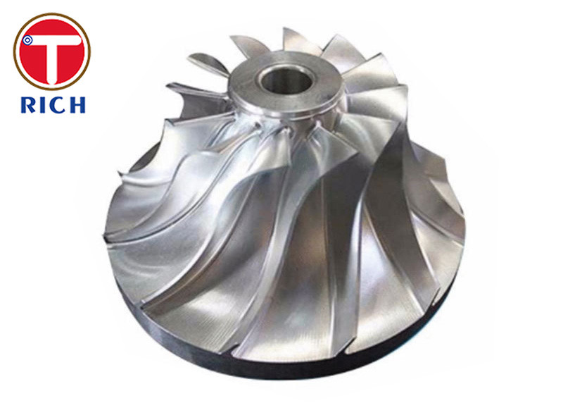 Machining Parts CNC Five-Axis Finely Carved Aluminum Alloy Impeller Micro Parts