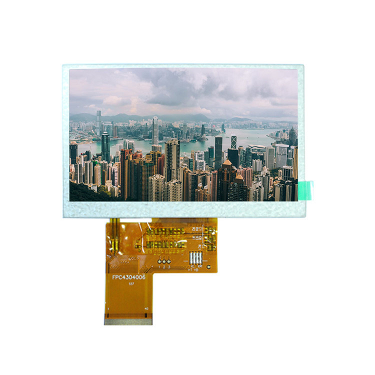 480*272 ST7282 IC 500cd/M2 4.3" TFT LCD Display