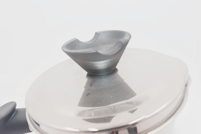 1.3L Kitchenware stainless steel grease keeper with handle round shape oil strainer with lid