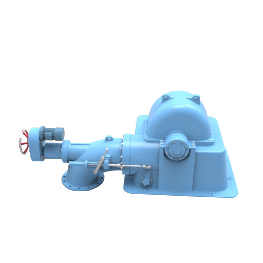 Simple Structure Turgo Hydro Generator 1000kw For 20-100 Meters Water Head
