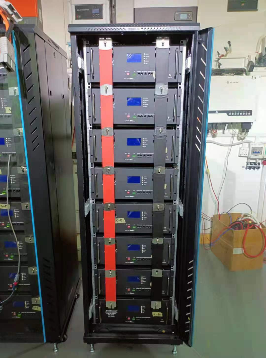 High Voltage Lifepo4 Battery Pack 50kWh 110V 220V Community Energy Storage Systems