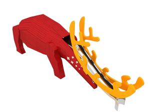 China Animal Kids Outdoor Playground Equipment Backyard Slide Set Customized Design wholesale