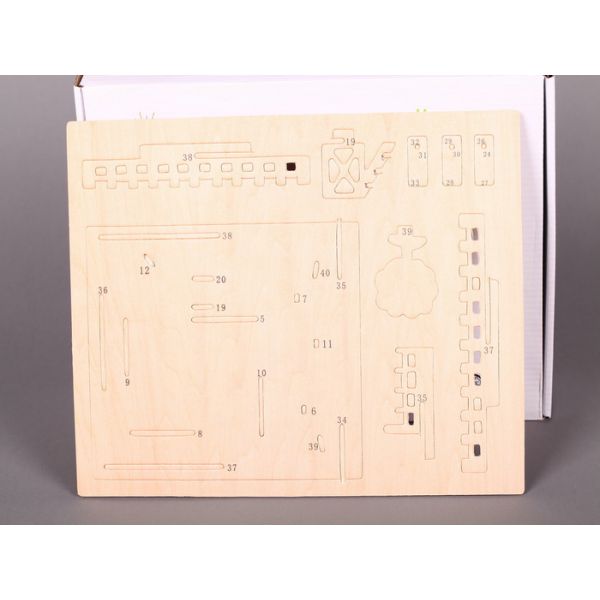 Environmental Solar Windmill Toy House DIY Educational Wooden Toy For Kids