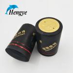 Durable Wine Bottle Shrink Caps PVC Heat Shrink Capsule Anti Slip Embossed