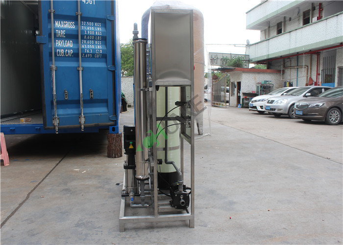RO System Industrial Water Purification Equipment Plant For Boiler 500LPH