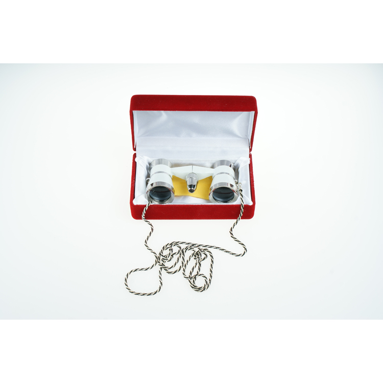 Lightweight 3x25 Opera Theater Glasses with Optional Rubber and Aluminum Material