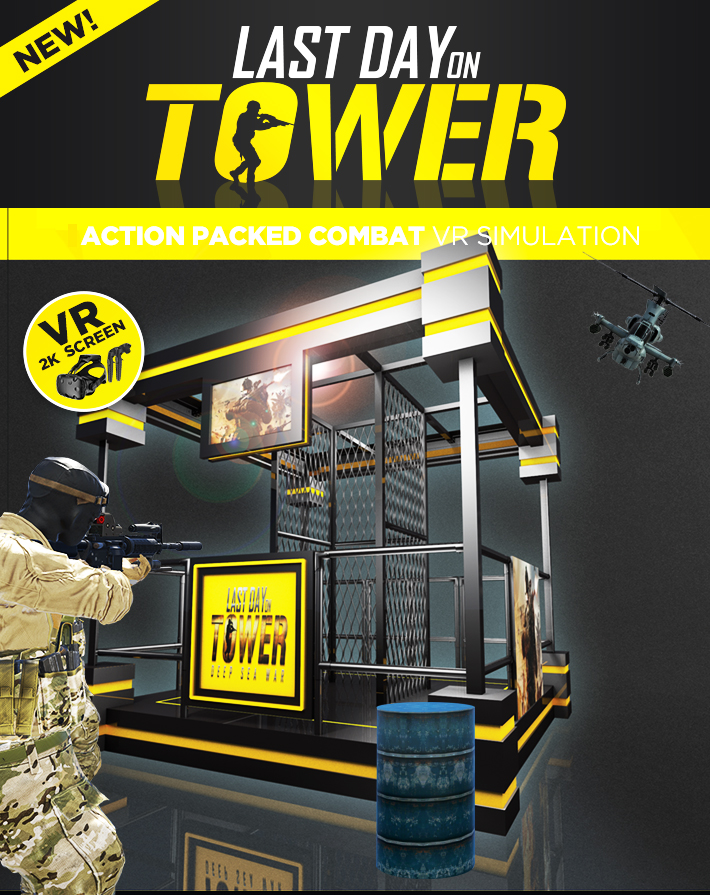 New Patent Virtual Reality Gun Simulator Platform With Htc Vive Glasses