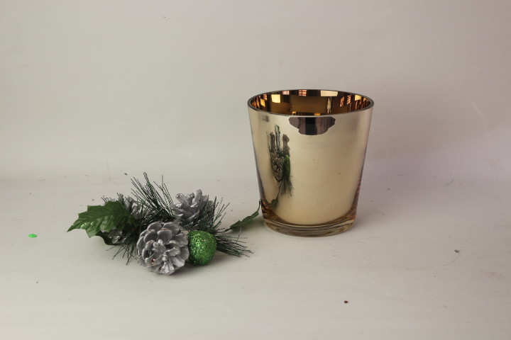 Handmade Glass Candle Holder