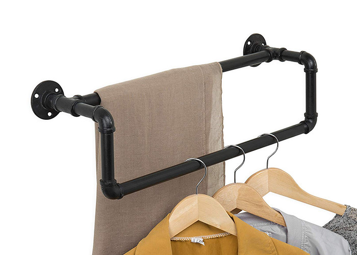 Malleable Iron Industrial Pipe Toilet Paper Holder Casting For Home Decoration Furniture