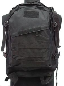 China Black nylon tactical backpack wholesale