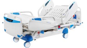 China Nine Function Medical Hospital Bed , ICU Room Fully Automatic Hospital Bed wholesale