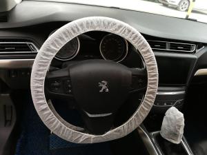 China Clear Plastic / Non Woven Disposable Steering Wheel Covers 110cmx13cm wholesale