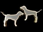 Stainless Steel / Acrylic Visual Merchandising Displays Golden for Retail Store