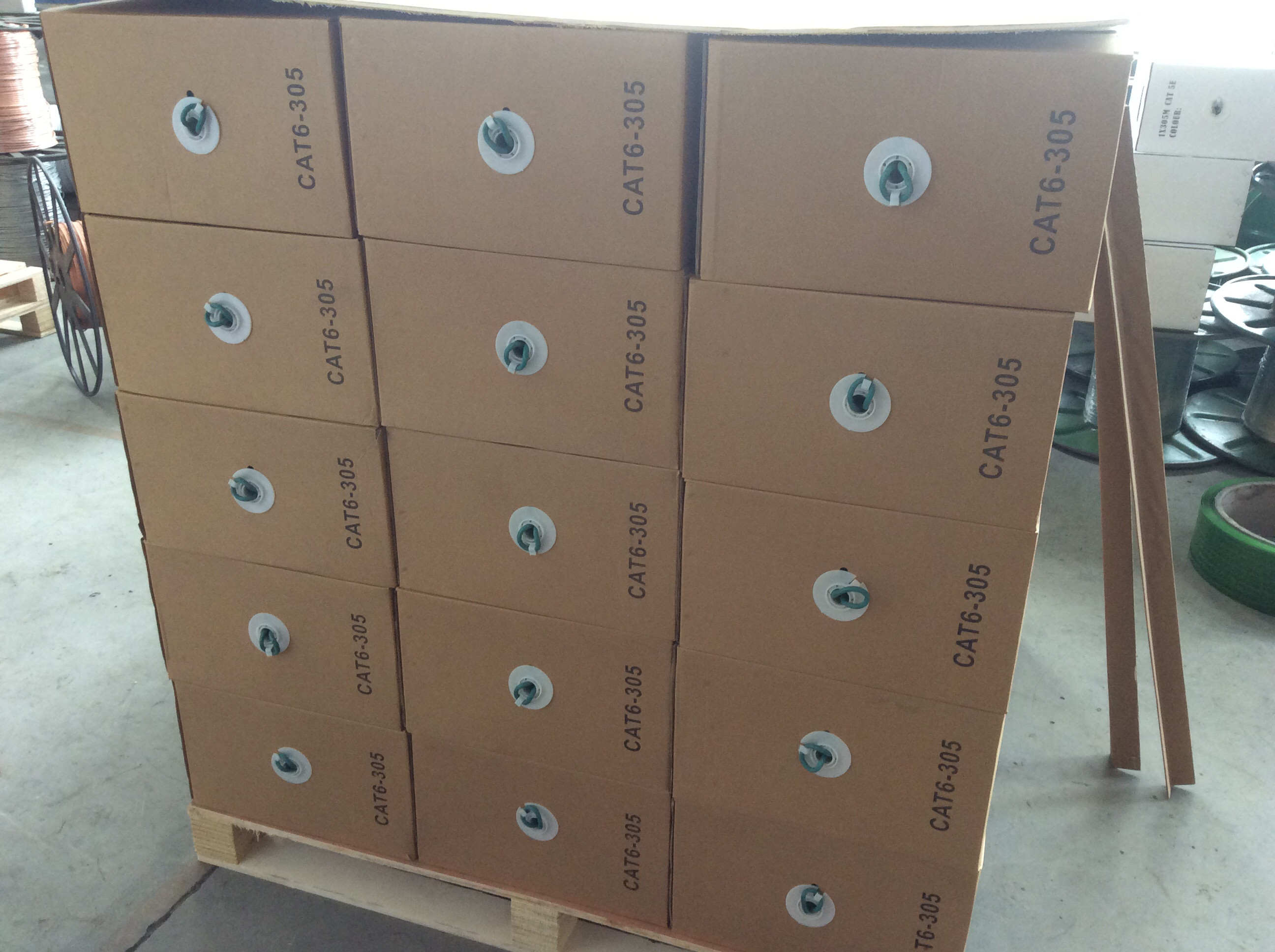 PVC+UV PE Double Sheath CAT6 UTP Cable , Outdoor Ethernet Cable Cat6