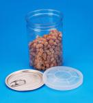 335Ml PET Plastic Storage Canisters Cylinder Shape 73 . 5MM Caliber 34G