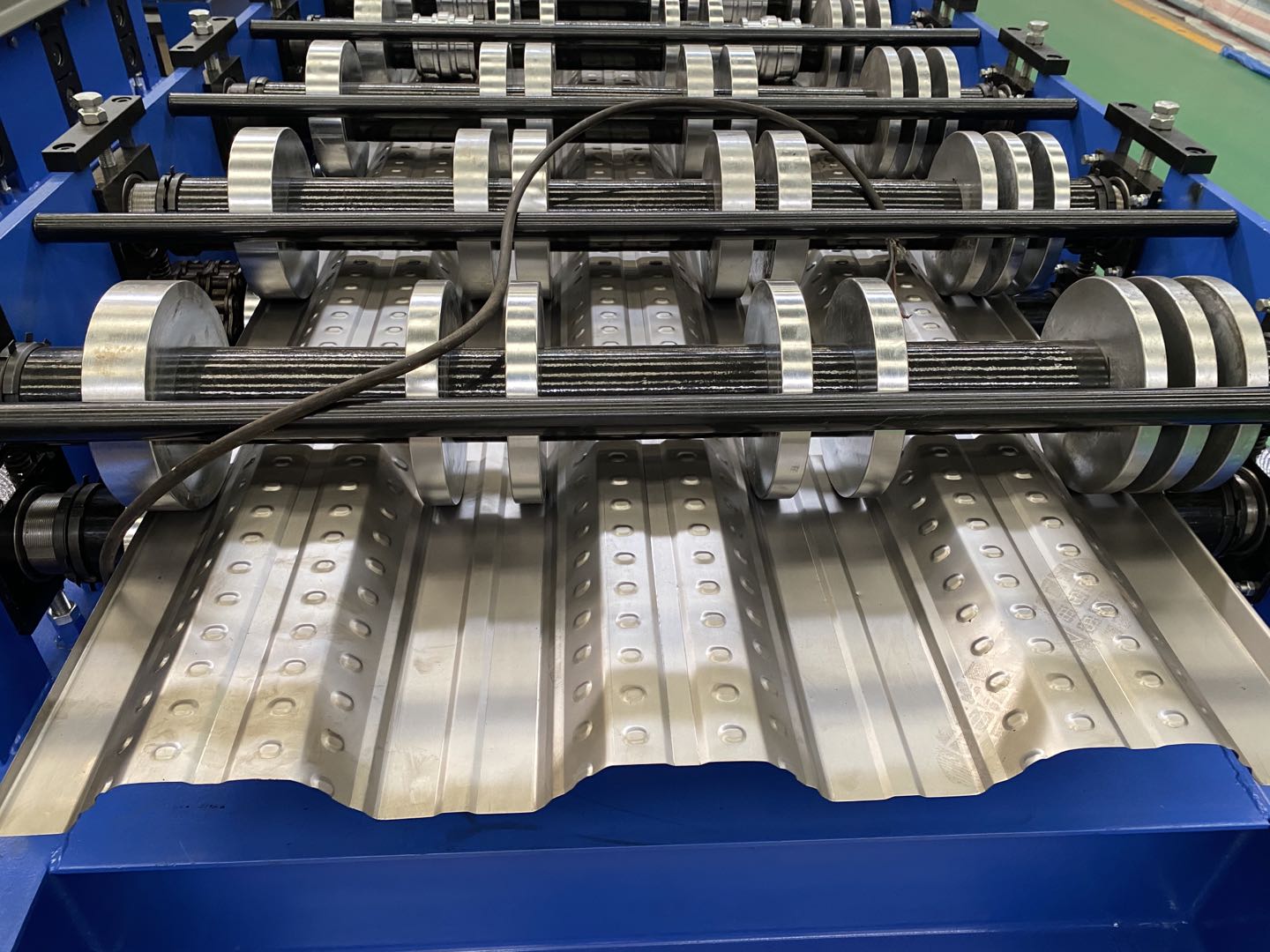 JCX DECK PANEL FULL AUTO HIGH QUALITY FLOOR DECK ROLL FORMING MACHINE 750 MODEL