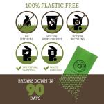 Leak Proof Compostable Dog Poop Bags , Biodegradable Pet Poop Bags